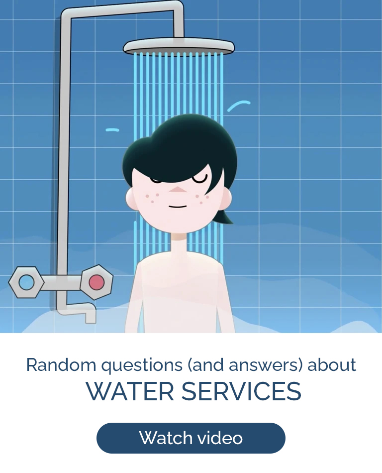 Random questions (and answers) about water services