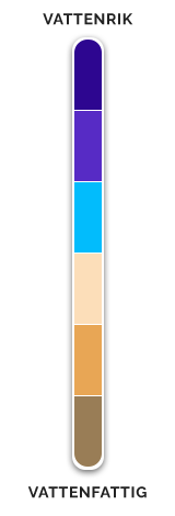 Dagens Nederbördsavvikelse (SPI 1m), senaste 30 dagarna beskrivande diagram