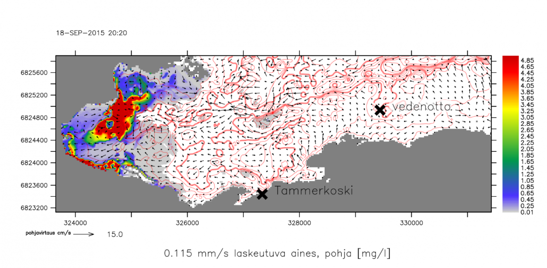 Mallinnettu karttakuva.