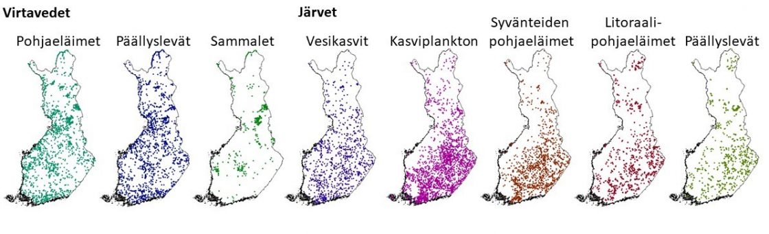 Suomen karttoja