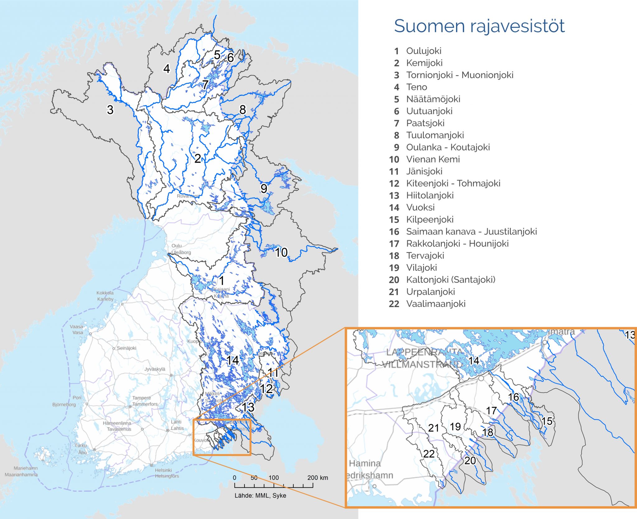 Rajavesiyhteisty Suomen Ja Naapurimaiden V lill Vesi fi